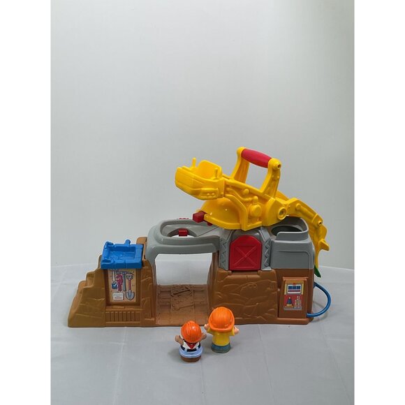 Fisher-Price Little People Load Up N Learn Construction Site With Figures - Picture 4 of 5